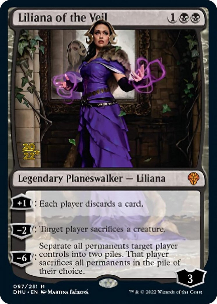 Liliana of the Veil [Dominaria United Prerelease Promos] | Red Riot Games CA
