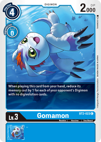 Gomamon [BT2-023] [Release Special Booster Ver.1.5] | Red Riot Games CA