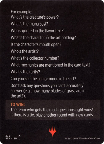 Careful Study (Magic Minigame) [Strixhaven: School of Mages Minigame]