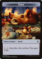 Mouse // Food (18) Double-Sided Token [Throne of Eldraine Tokens] | Red Riot Games CA