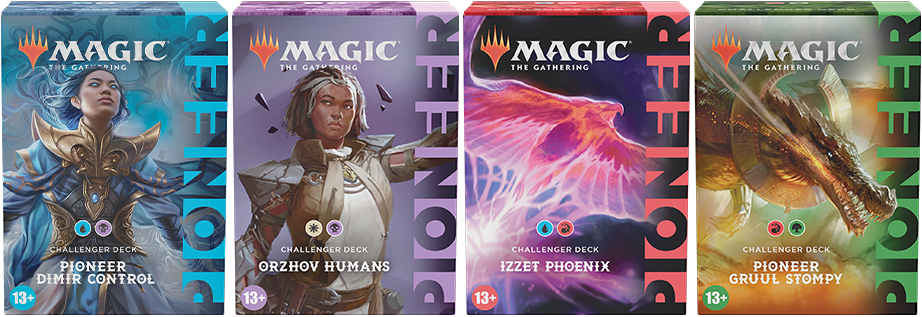 CHALLENGER PIONEER DECKS 2022 SET OF 4