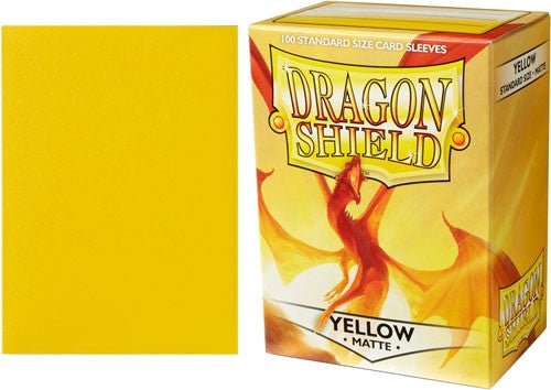 Dragon Shield Matte Yellow - Dalaran Games