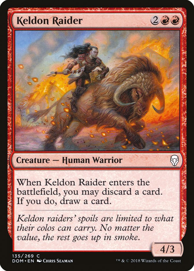 Keldon Raider [Dominaria] | Red Riot Games CA