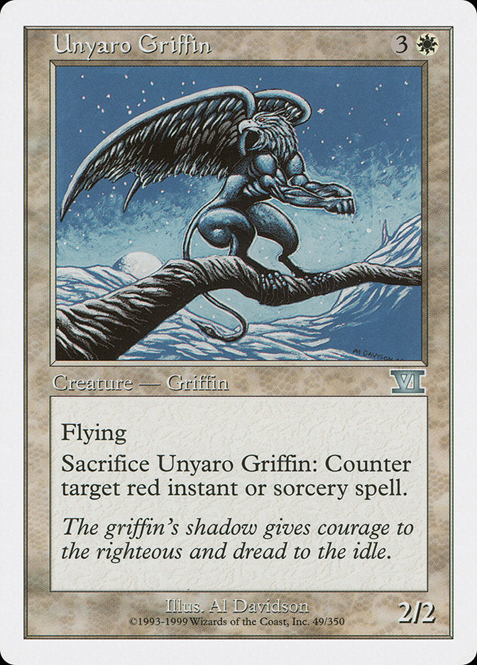 Unyaro Griffin [Classic Sixth Edition] | Red Riot Games CA