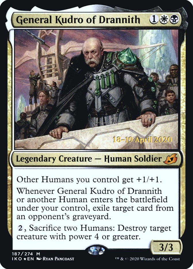 General Kudro of Drannith [Ikoria: Lair of Behemoths Prerelease Promos] | Red Riot Games CA