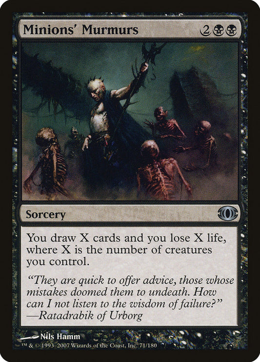 Minions' Murmurs [Future Sight]