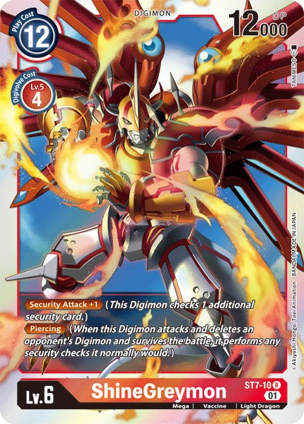 ShineGreymon [ST7-10] [Starter Deck: Gallantmon] | Red Riot Games CA