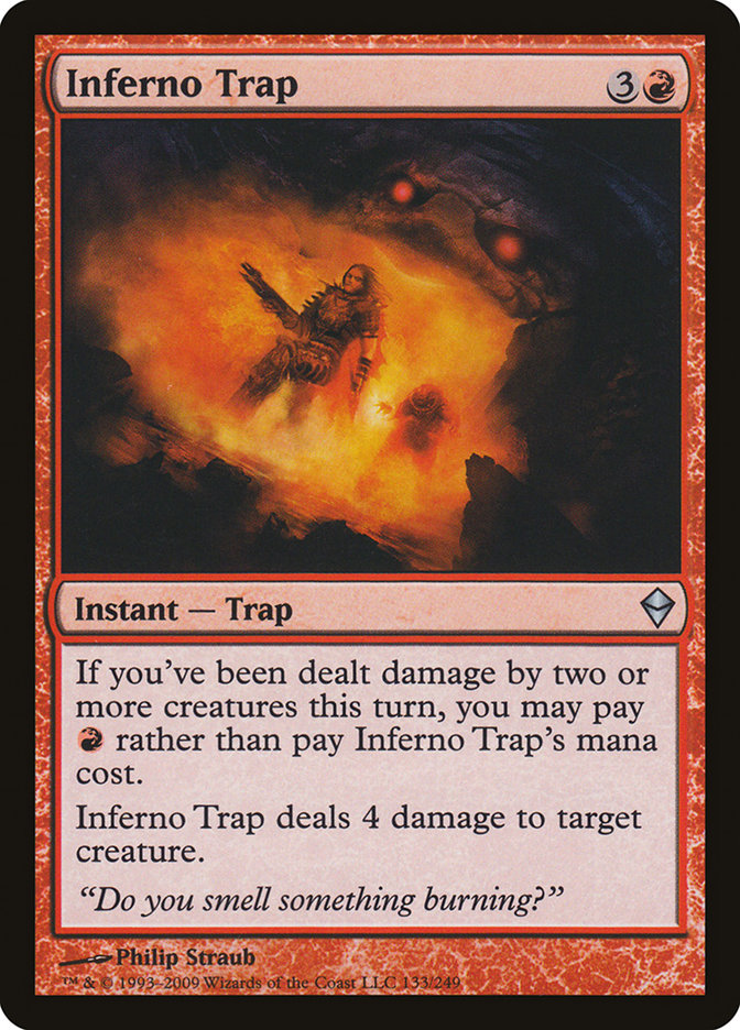 Inferno Trap [Zendikar] | Red Riot Games CA