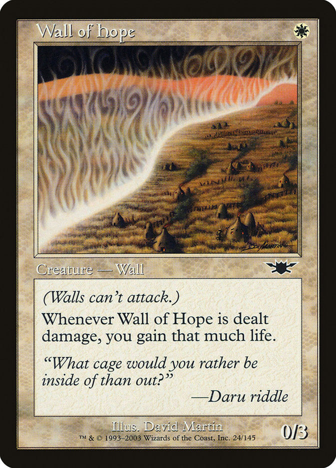 Wall of Hope [Legions] | Red Riot Games CA