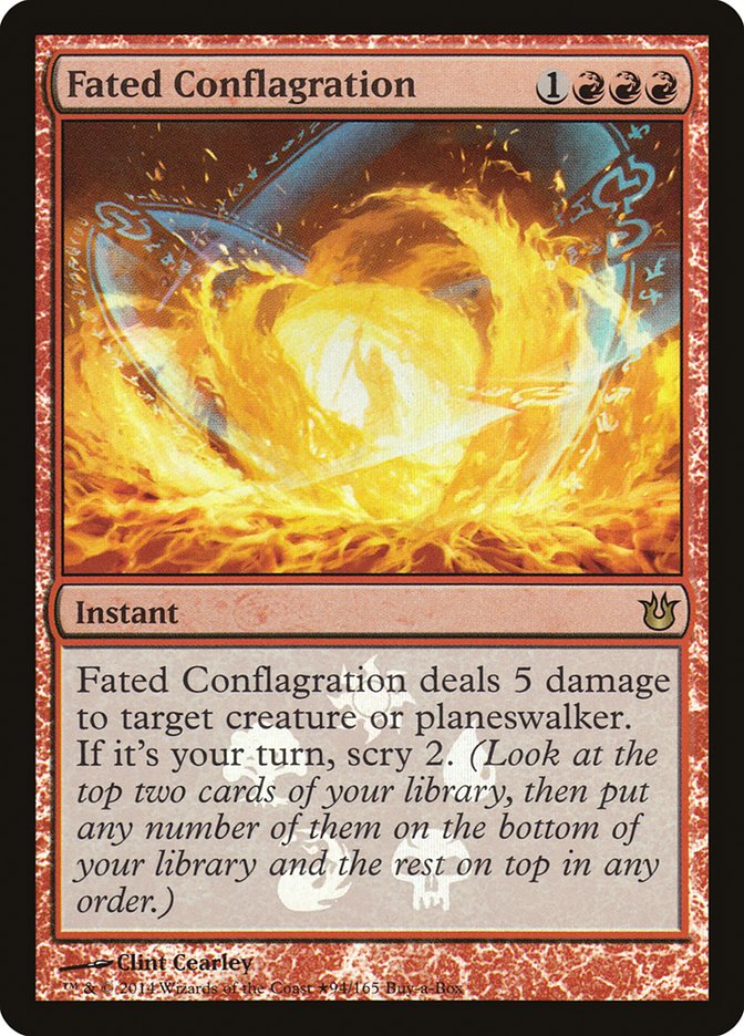 Fated Conflagration (Buy-A-Box) [Born of the Gods Promos] | Red Riot Games CA