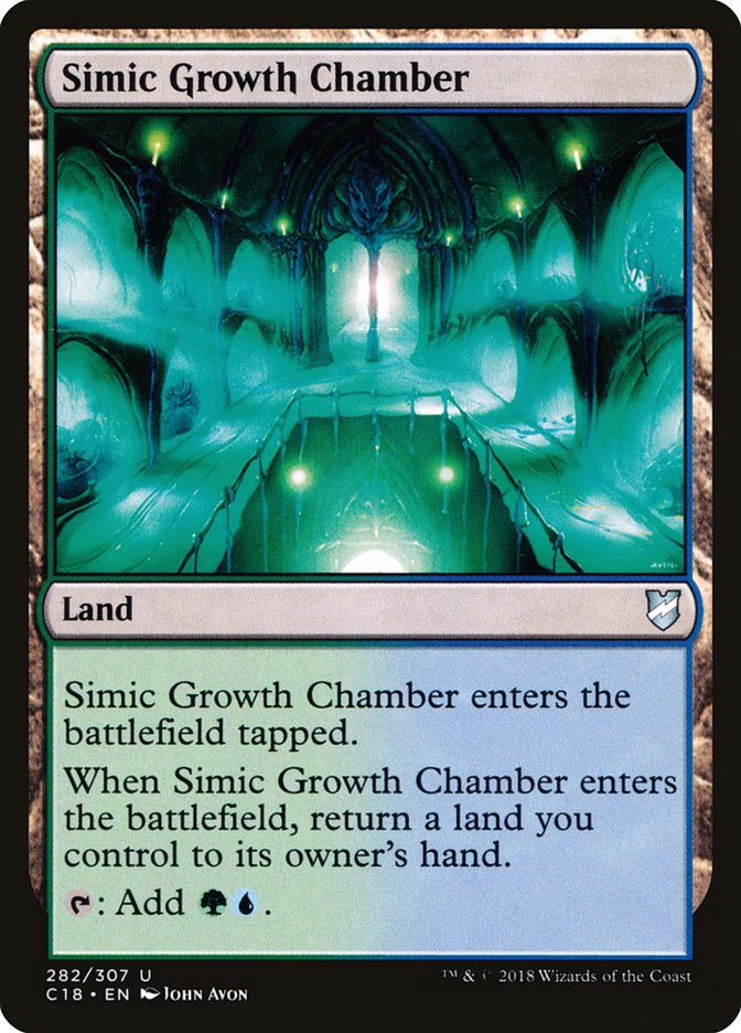 Simic Growth Chamber [Commander 2018] | Red Riot Games CA
