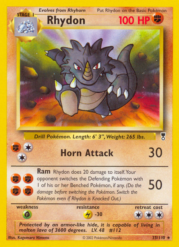 Rhydon (35/110) [Legendary Collection] | Red Riot Games CA
