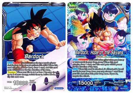 Bardock // Bardock, Hope of the Saiyans (Giant Card) (TB3-018) [Oversized Cards] | Red Riot Games CA