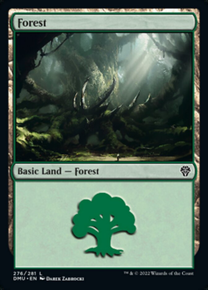 Forest (276) [Dominaria United] | Red Riot Games CA