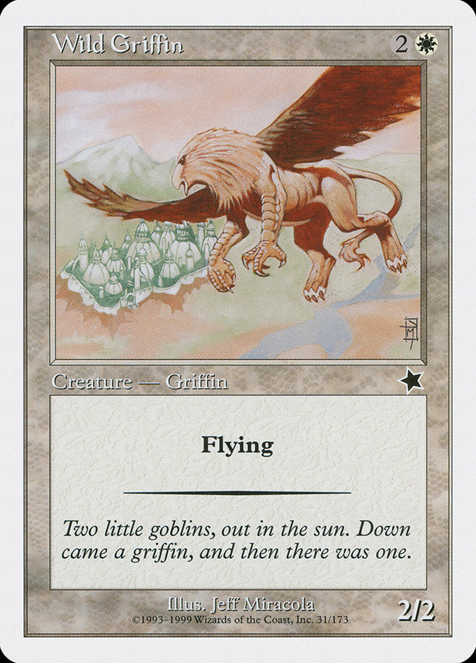 Wild Griffin [Starter 1999] | Red Riot Games CA