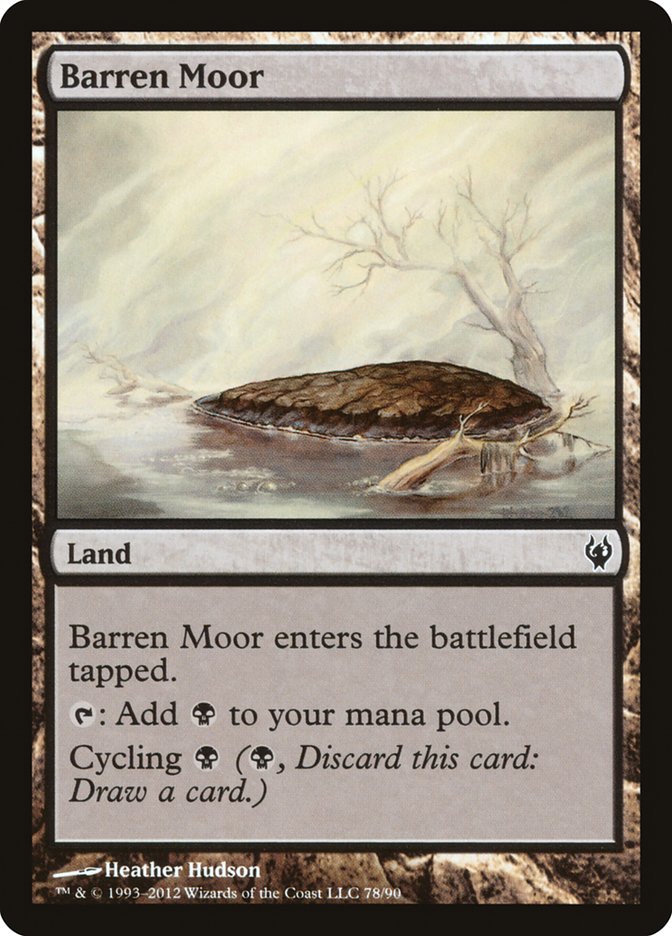 Barren Moor [Duel Decks: Izzet vs. Golgari] | Red Riot Games CA