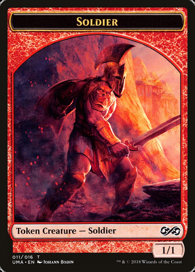 Soldier Token [Ultimate Masters Tokens] | Red Riot Games CA