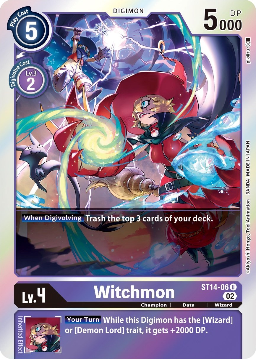 Witchmon [ST14-06] [Starter Deck: Beelzemon Advanced Deck Set] | Red Riot Games CA
