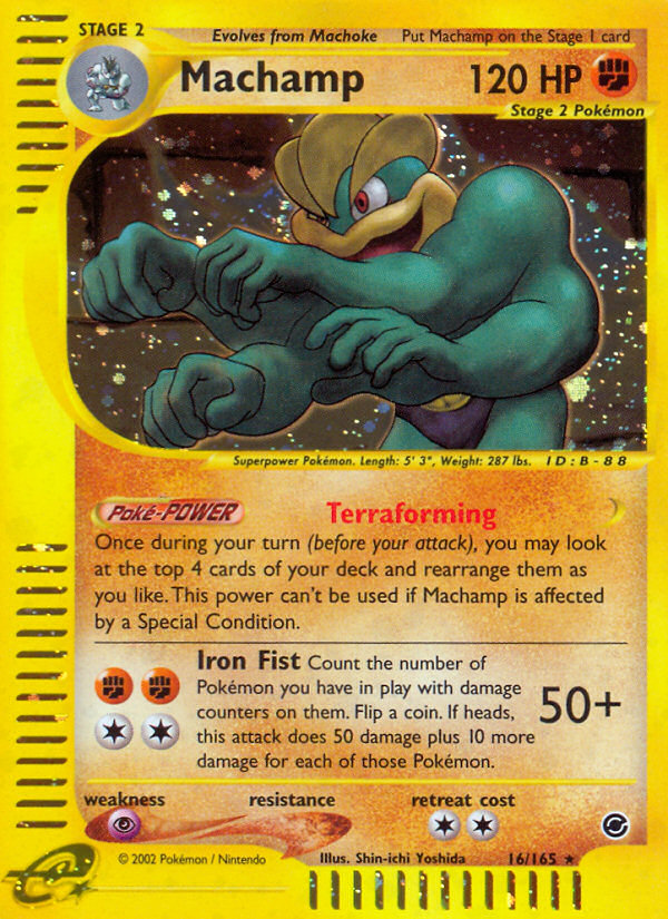 Machamp (16/165) [Expedition: Base Set] | Red Riot Games CA