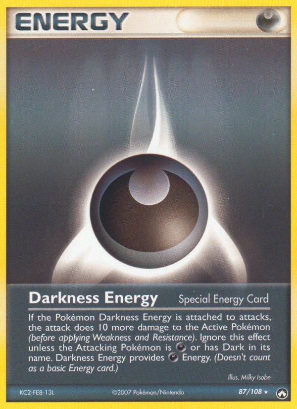 Darkness Energy (87/108) [EX: Power Keepers] | Red Riot Games CA