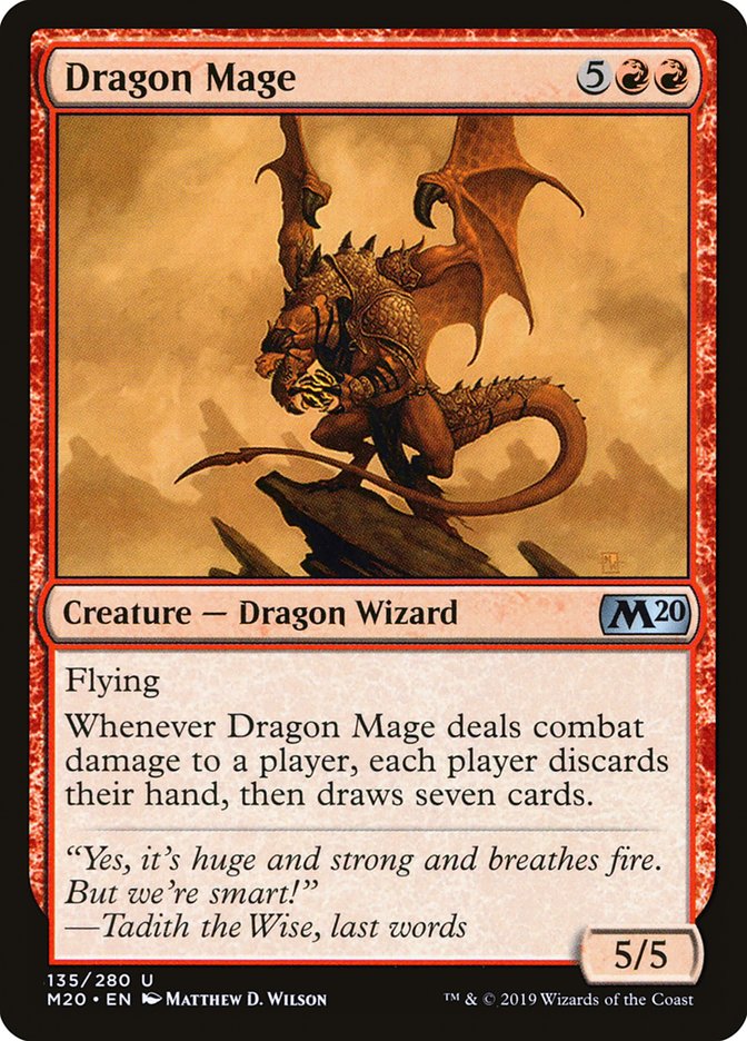 Dragon Mage [Core Set 2020] | Red Riot Games CA