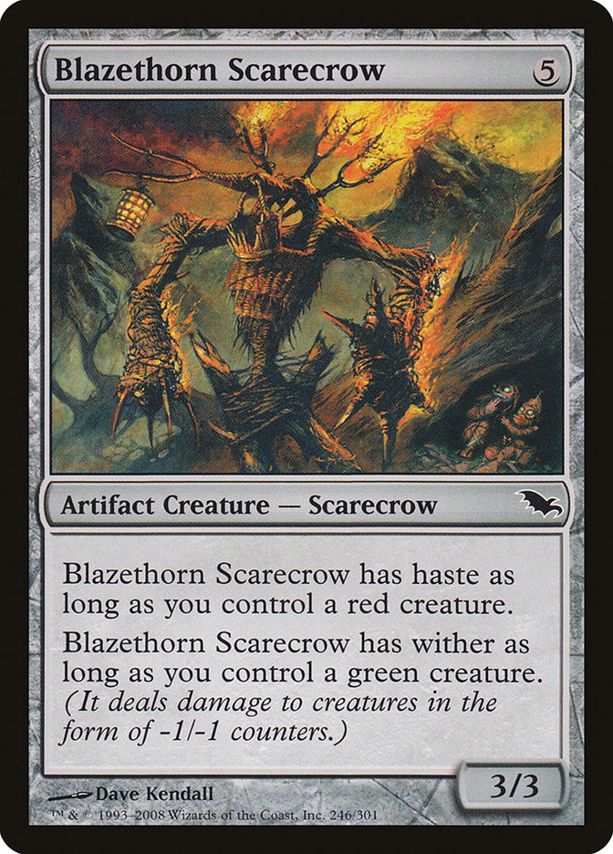 Blazethorn Scarecrow [Shadowmoor] | Red Riot Games CA