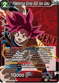 Preemptive Strike SSG Son Goku (BT6-004) [Magnificent Collection Gogeta Version] | Red Riot Games CA