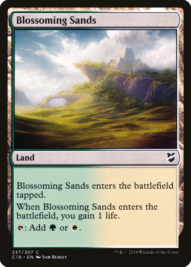 Blossoming Sands [Commander 2018] | Red Riot Games CA