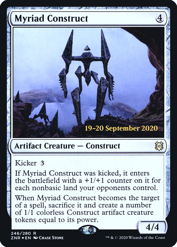 Myriad Construct [Zendikar Rising Prerelease Promos] | Red Riot Games CA