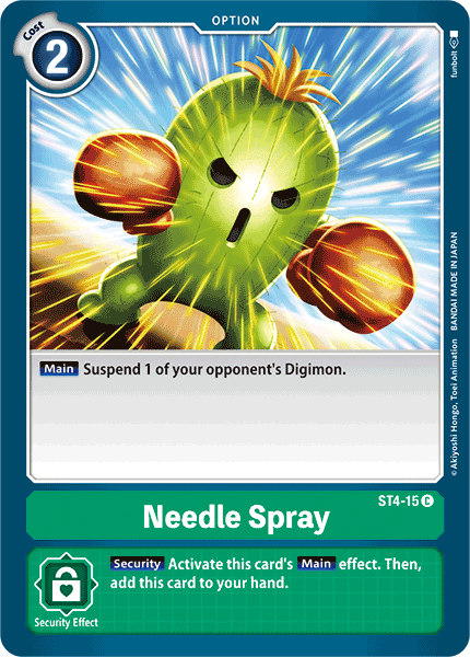 Needle Spray [ST4-15] [Starter Deck: Giga Green] | Red Riot Games CA