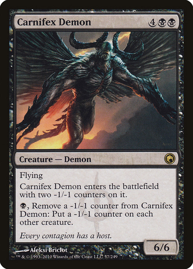 Carnifex Demon [Scars of Mirrodin] | Red Riot Games CA