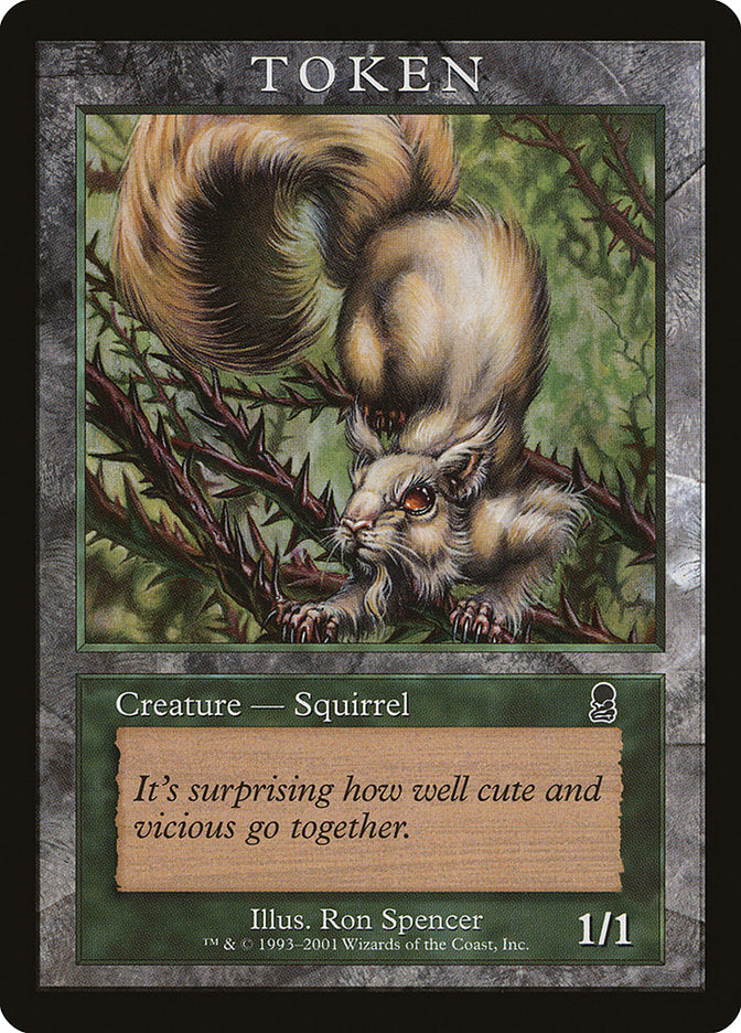 Squirrel Token [Magic Player Rewards 2002] | Red Riot Games CA