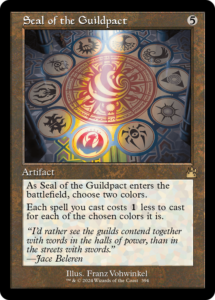 Seal of the Guildpact (Retro Frame) [Ravnica Remastered] | Red Riot Games CA