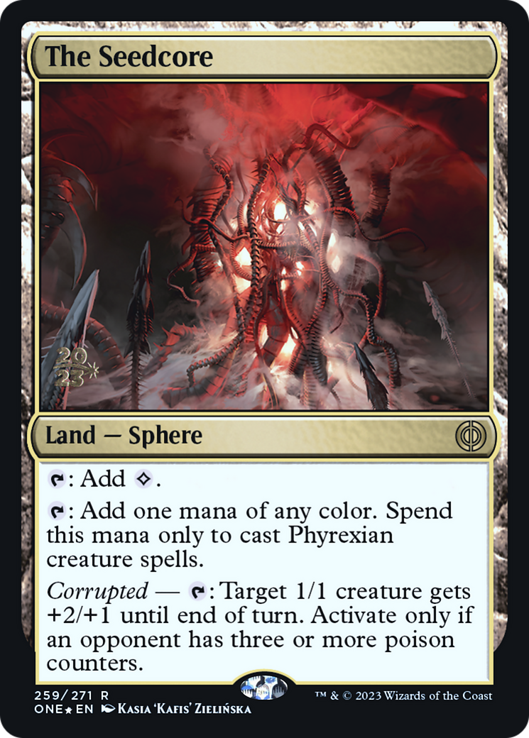 The Seedcore [Phyrexia: All Will Be One Prerelease Promos] | Red Riot Games CA
