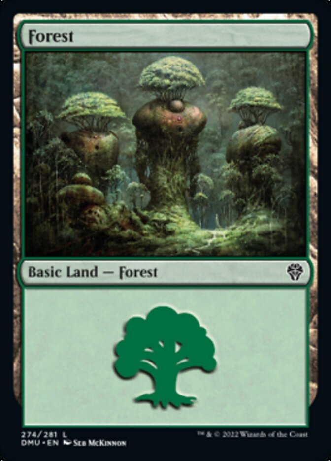 Forest (274) [Dominaria United] | Red Riot Games CA