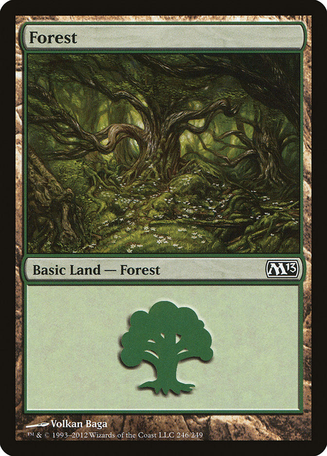 Forest (246) [Magic 2013] | Red Riot Games CA