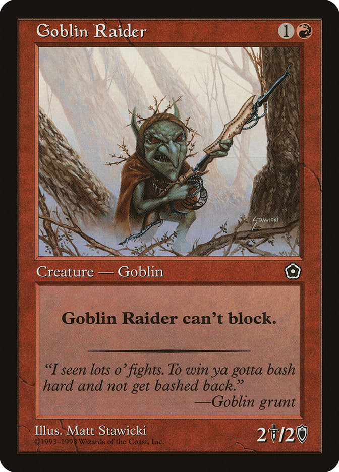 Goblin Raider [Portal Second Age] | Red Riot Games CA