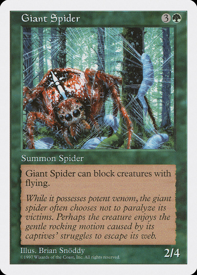 Giant Spider [Fifth Edition] | Red Riot Games CA