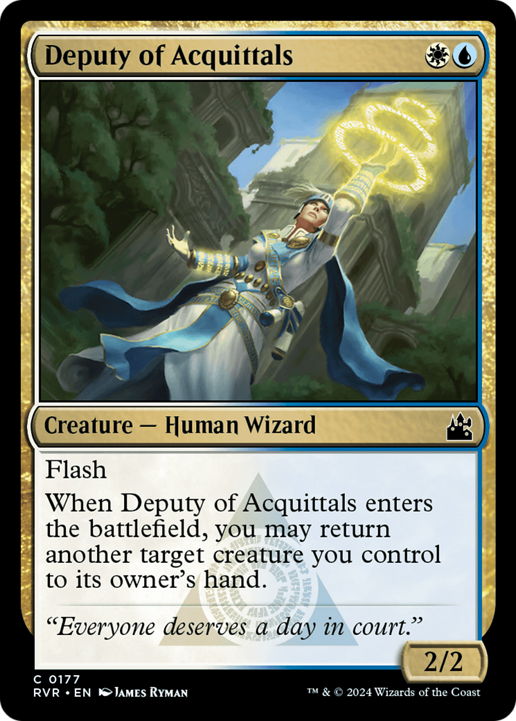 Deputy of Acquittals [Ravnica Remastered] | Red Riot Games CA