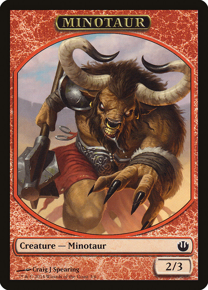 Minotaur Token [Journey into Nyx Tokens] | Red Riot Games CA