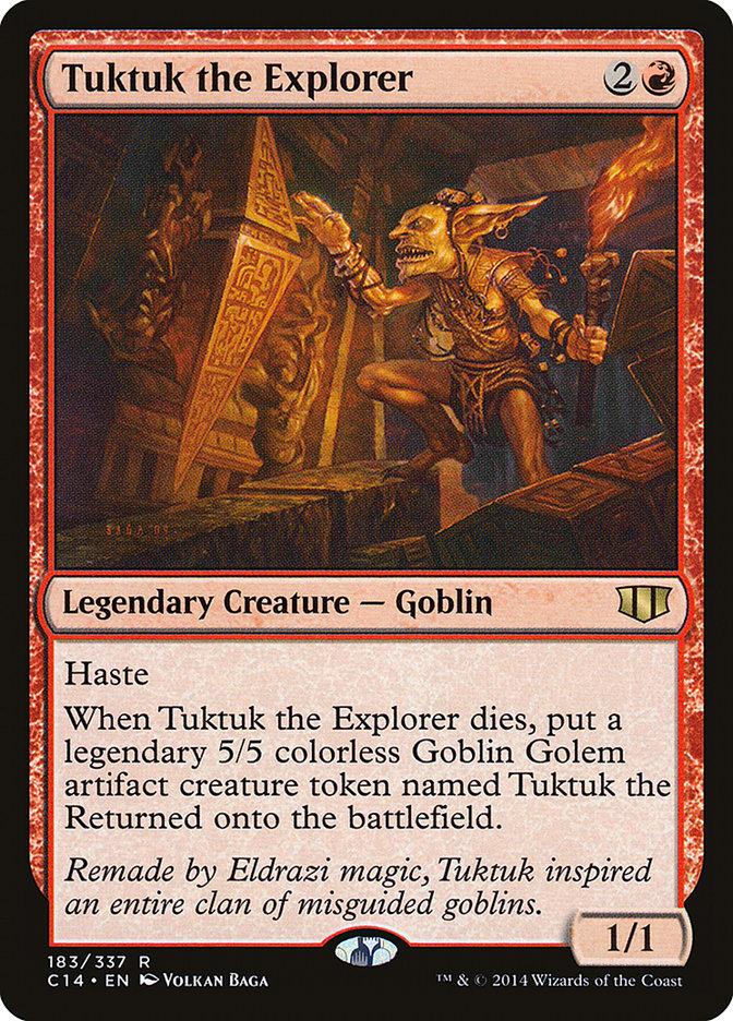 Tuktuk the Explorer [Commander 2014] | Red Riot Games CA