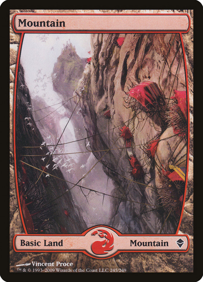 Mountain (245) [Zendikar] | Red Riot Games CA