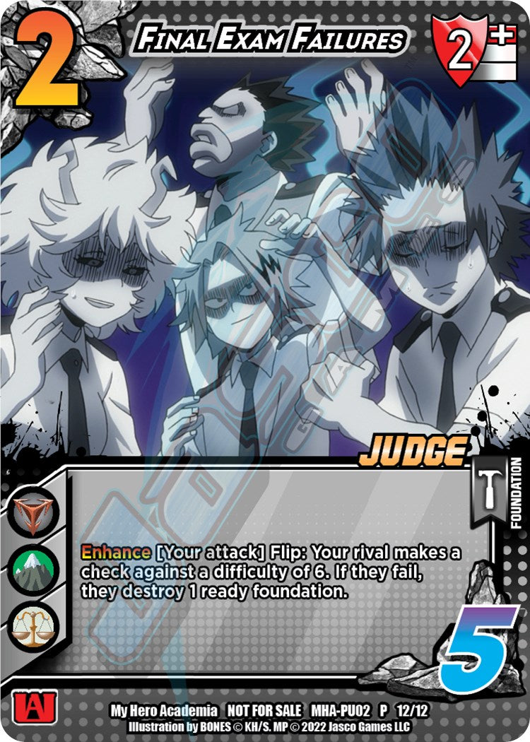 Final Exam Failures (Judge) [Promo Cards]