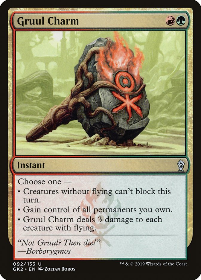 Gruul Charm [Ravnica Allegiance Guild Kit] | Red Riot Games CA