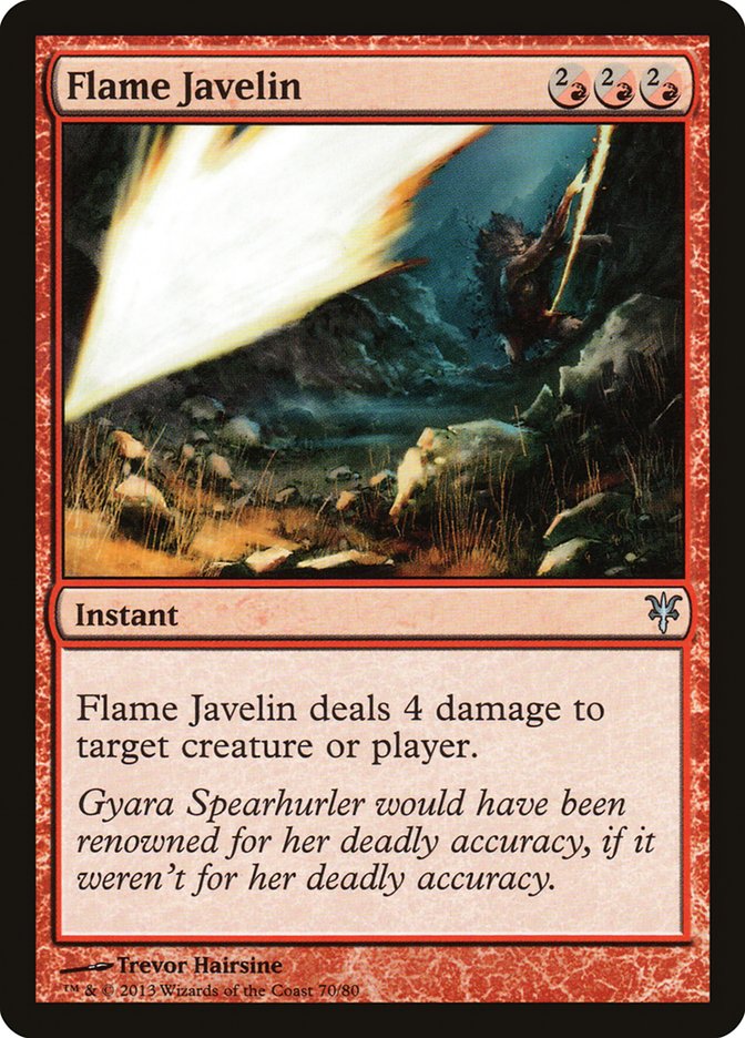 Flame Javelin [Duel Decks: Sorin vs. Tibalt] | Red Riot Games CA