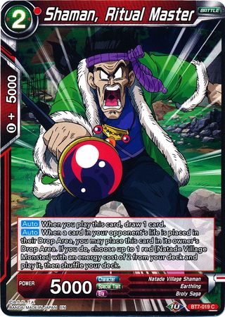 Shaman, Ritual Master (BT7-019) [Assault of the Saiyans] | Red Riot Games CA