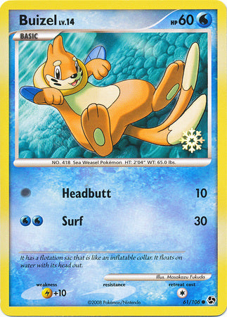 Buizel (61/106) [Countdown Calendar Promos] | Red Riot Games CA