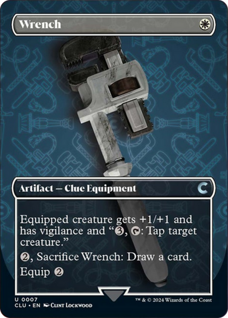 Wrench (Borderless) [Ravnica: Clue Edition] | Red Riot Games CA