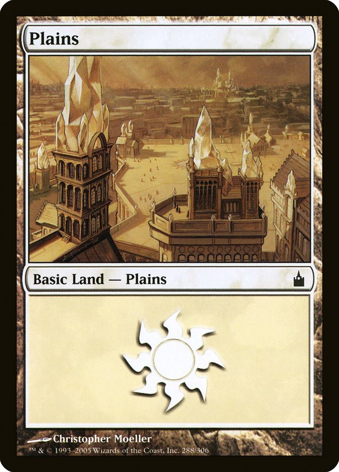 Plains (288) [Ravnica: City of Guilds] | Red Riot Games CA