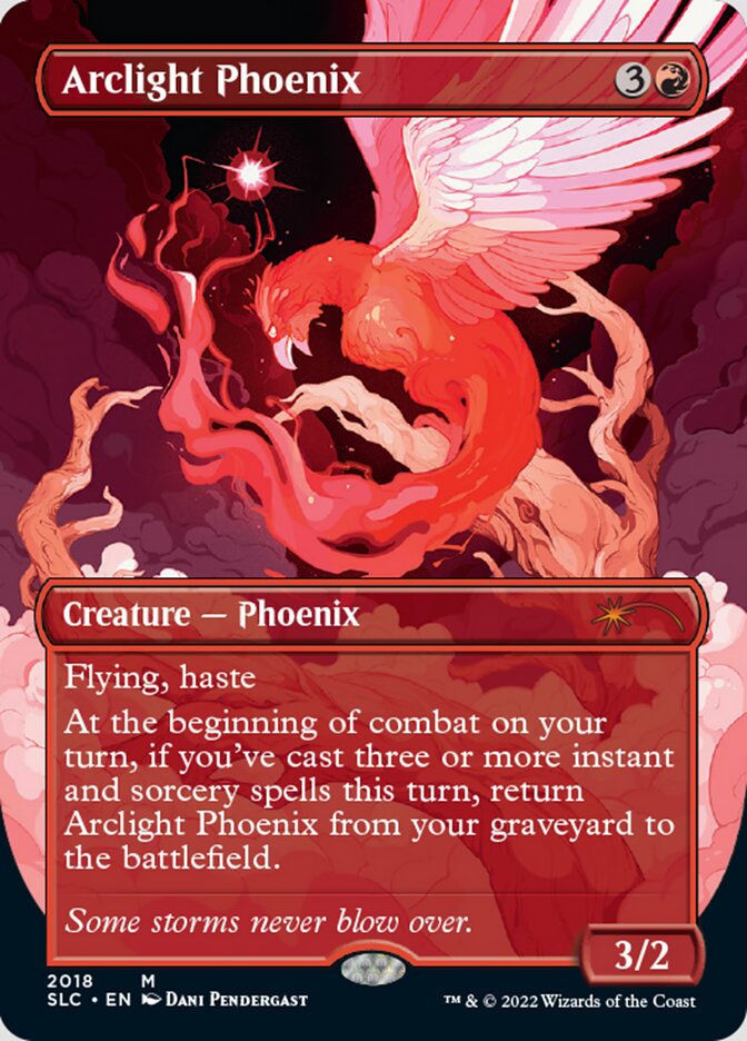 Arclight Phoenix (Borderless) [Secret Lair 30th Anniversary Countdown Kit] | Red Riot Games CA
